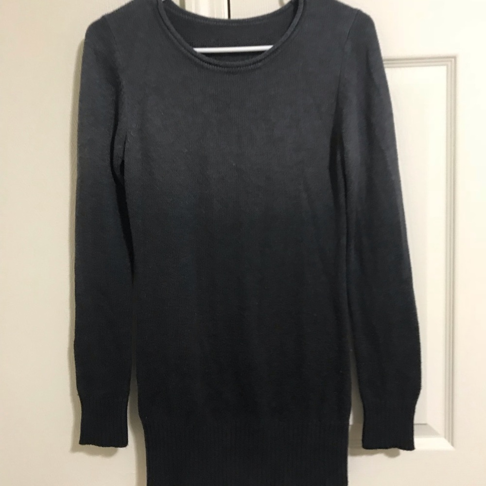 Gradient Gray thick sweater - Picture 2 of 3